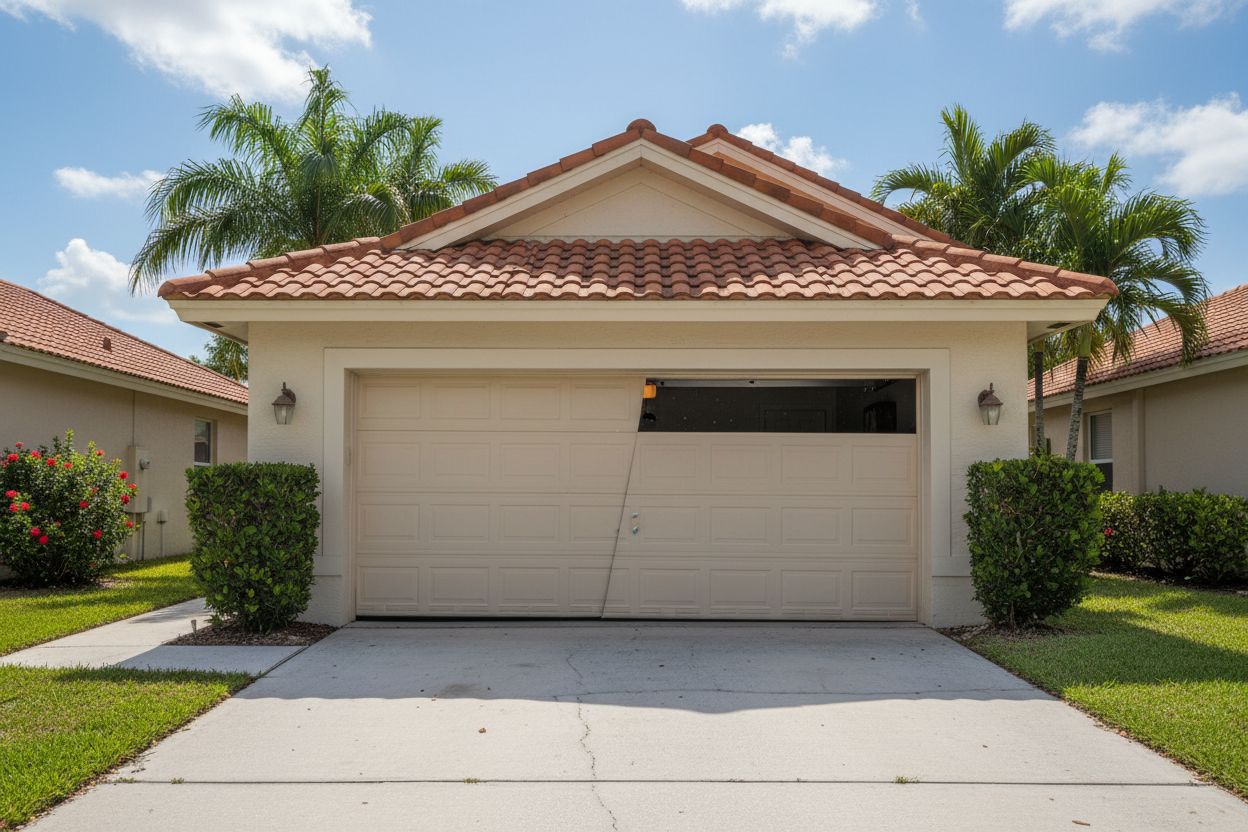 How to Fix a Garage Door That Opens Unevenly