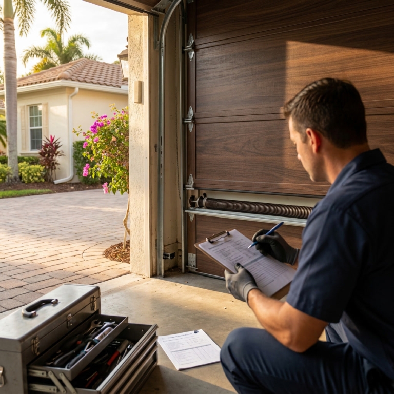 Garage Door Maintenance Checklist for Landlords