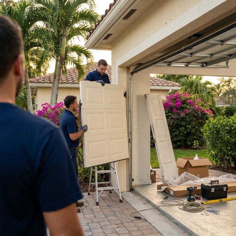 Garage Door Panel Replacement Guide for Homeowners