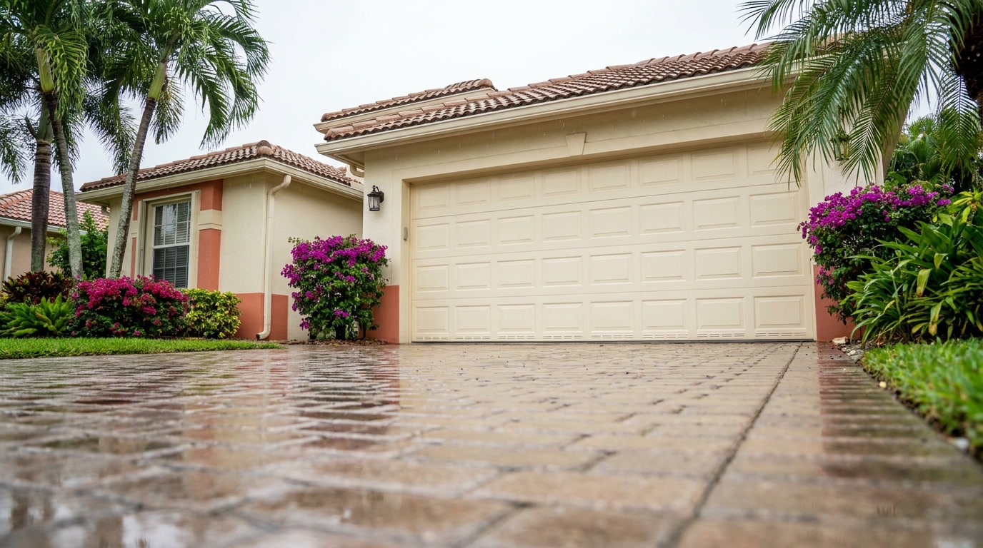 Garage Door Tips for Homes with Large Driveways
