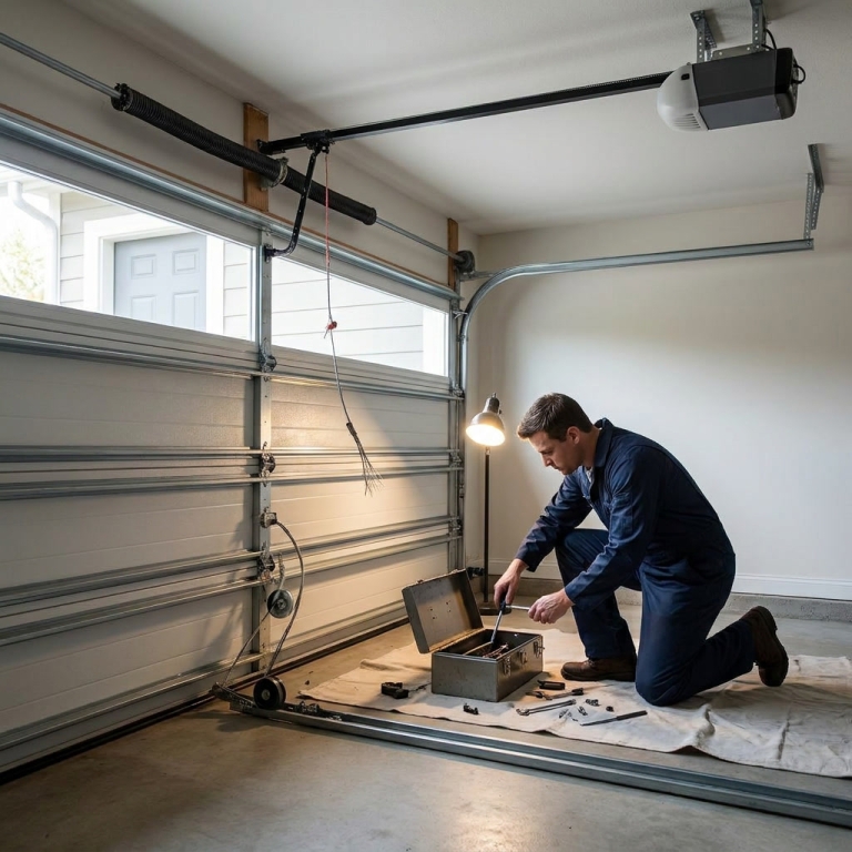 Garage Door Track Repair: Warning Signs