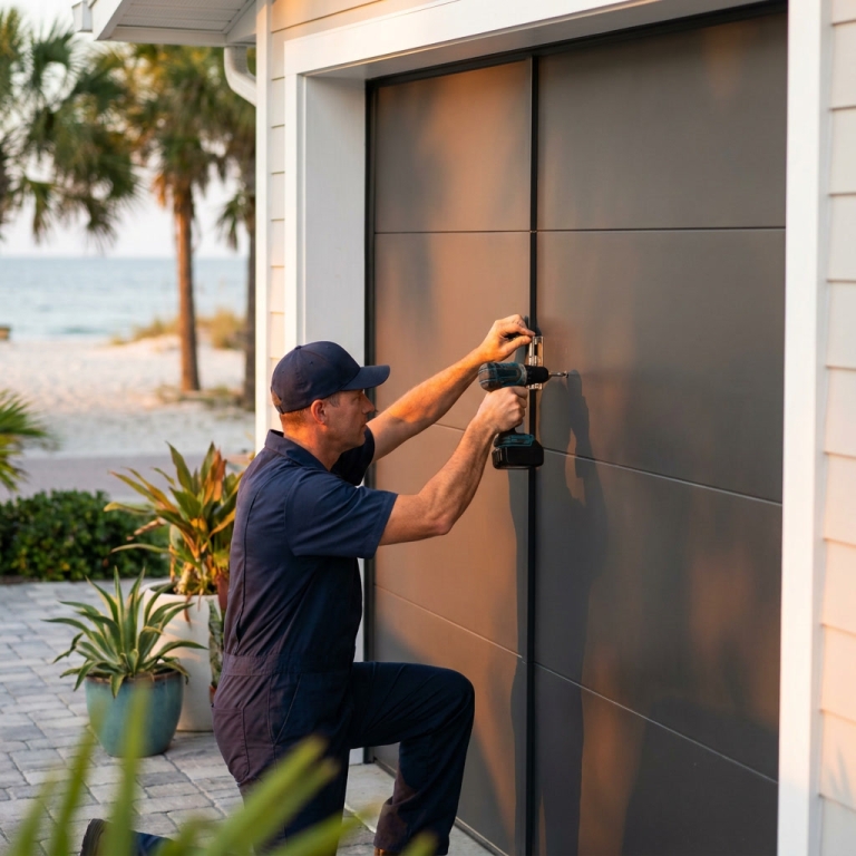 Preventing Garage Door Rust Near Florida’s Coast