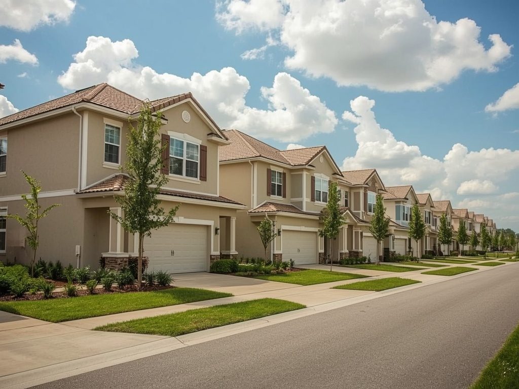 HOA suburban neighborhood in Cooper City, FL