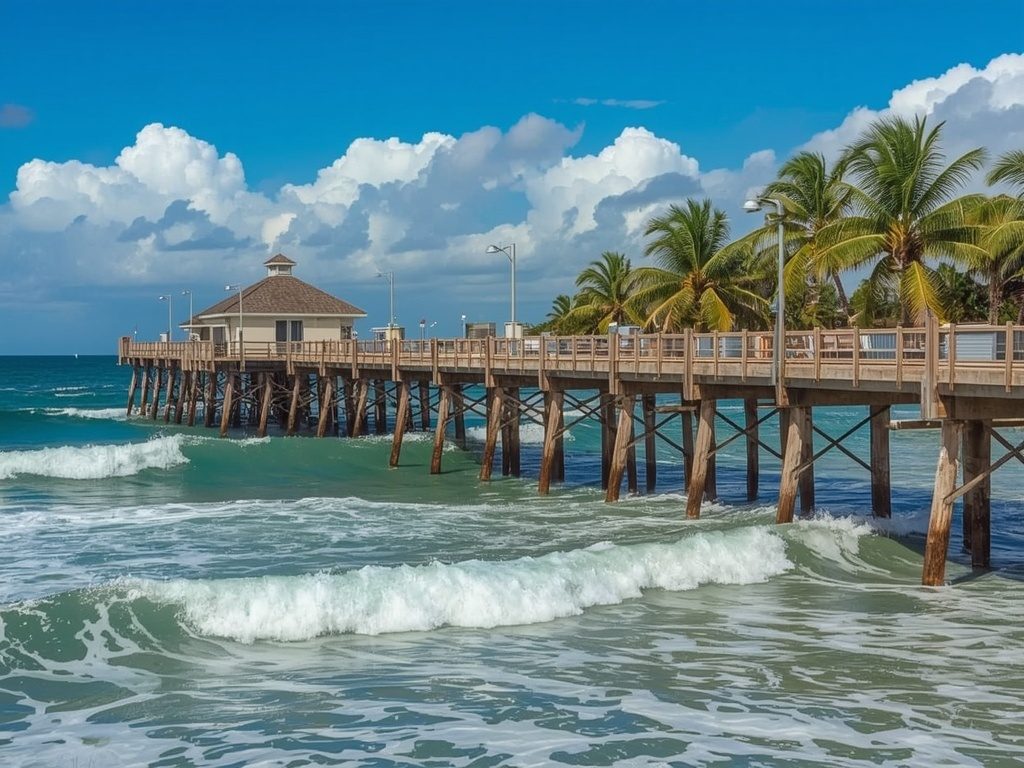 Anglin's Pier in Lauderdale-by-the-Sea, FL