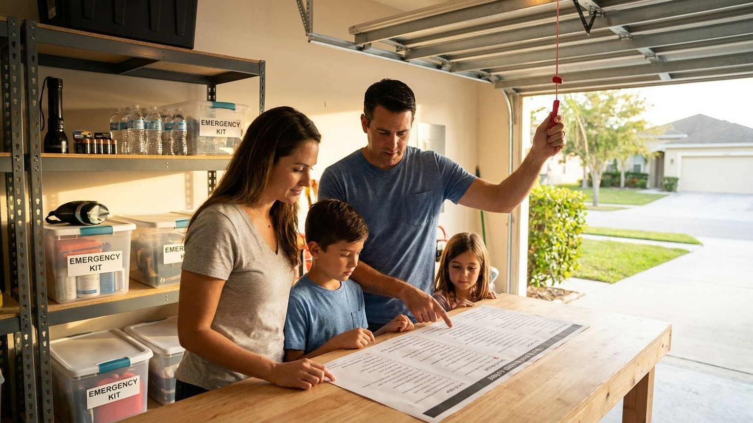 How to Create a Garage Door Emergency Plan